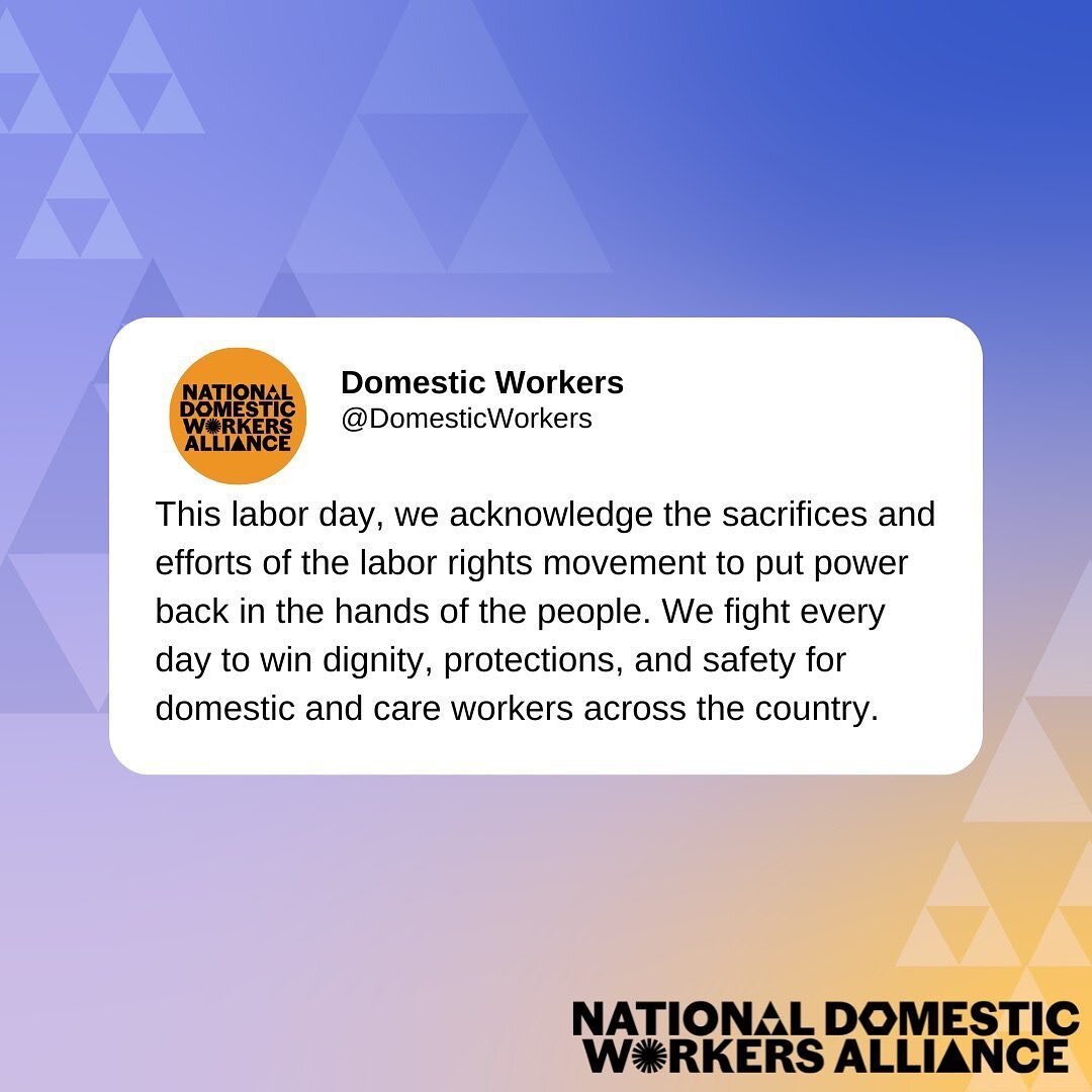 Posted @withregram &bull; @domesticworkers This is what we fight for. This is what we believe.